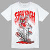 Cherry 11s DopeSkill T-Shirt Stay High Graphic - White