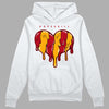 Cardinal 7s DopeSkill Hoodie Sweatshirt Slime Drip Heart Graphic - White 