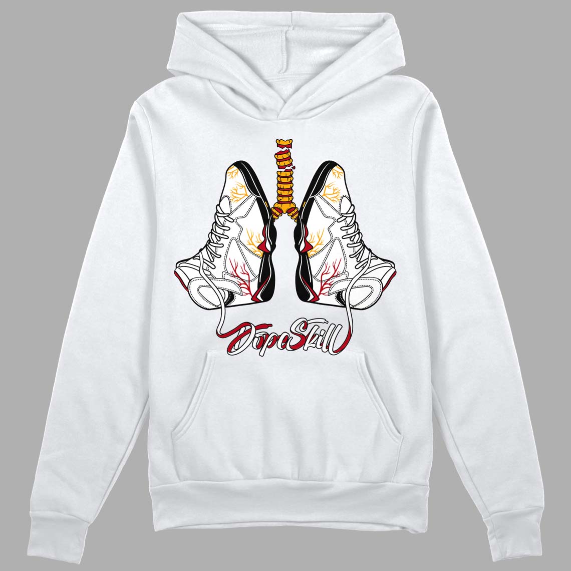 Cardinal 7s DopeSkill Hoodie Sweatshirt Breathe Graphic - White 