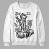 Jordan 4 Retro SE Craft Photon Dust DopeSkill Sweatshirt Then I'll Die For It Graphic Streetwear - White 