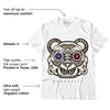 AJ 4 Sail Canvas DopeSkill T-Shirt Robo Bear Graphic