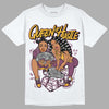 Brotherhood 1s High OG DopeSkill T-Shirt Queen Of Hustle Graphic - White