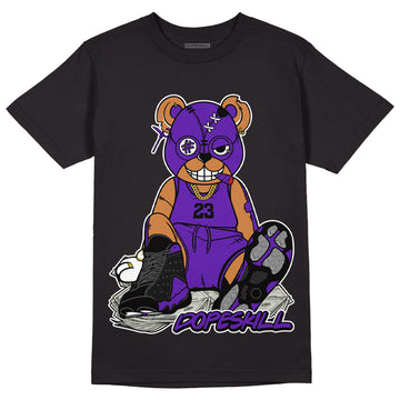 AJ 13 Court Purple DopeSkill T-Shirt Greatest Graphic