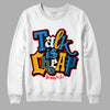 Messy Room 4S DopeSkill Sweatshirt Talk Is Cheap Graphic - White