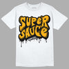 Black Taxi 12s DopeSkill T-Shirt Super Sauce Graphic - White 