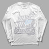 Jordan 11 Retro Low Cement Grey DopeSkill Long Sleeve T-Shirt LOVE Graphic Streetwear - White