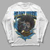 SB Dunk Low Homer DopeSkill Long Sleeve T-Shirt New Black Queen Graphic - White 