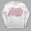 Dunk Low Teddy Bear Pink DopeSkill Long Sleeve T-Shirt Rare Breed Graphic - White 