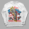 Fruity Pebbles Dunks DopeSkill Long Sleeve T-Shirt True Love Will Kill You Graphic - White 