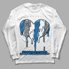 Jordan 3 Retro Wizards DopeSkill Long Sleeve T-Shirt Juneteenth Heart Graphic Streetwear - White