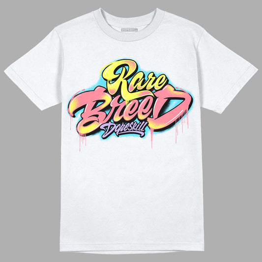 Candy Easter Dunk Low DopeSkill T-Shirt Rare Breed Type Graphic - White