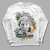 Safari Dunk Low DopeSkill Long Sleeve T-Shirt Hold My Own Graphic - White 