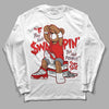 Gym Red 9s DopeSkill Long Sleeve T-Shirt If You Aint Graphic - White 