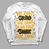 Dunk Low Championship Goldenrod (2021) DopeSkill Long Sleeve T-Shirt Grind Shine Graphic Streetwear - White 