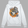 Wmns Dunk Low 'Magma Orange DopeSkill Hoodie Sweatshirt Takin No L's Graphic Streetwear - White