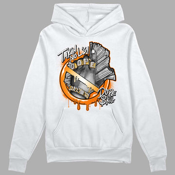 Wmns Dunk Low 'Magma Orange DopeSkill Hoodie Sweatshirt Takin No L's Graphic Streetwear - White