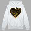 Black Taxi 12s DopeSkill Hoodie Sweatshirt Heart Jordan 12 Graphic - White 