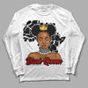 Jordan 13 Retro Playoffs DopeSkill Long Sleeve T-Shirt  Black Queen Graphic Streetwear - White