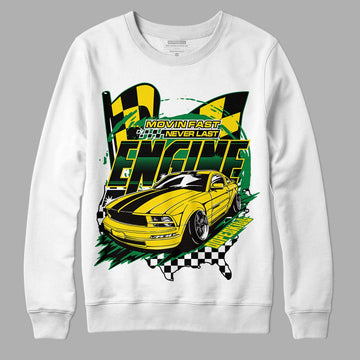 Dunk Low Reverse Brazil DopeSkill Sweatshirt ENGINE Tshirt Graphic - White