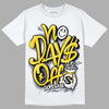 Lightning 4s DopeSkill T-Shirt No Days Off Graphic - White 