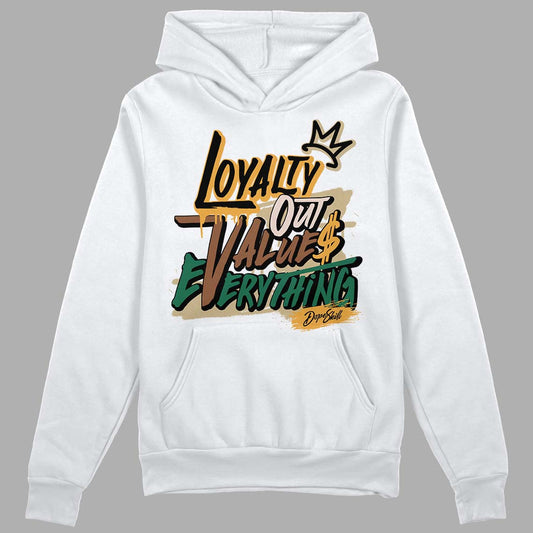 Safari Dunk Low DopeSkill Hoodie Sweatshirt LOVE Graphic - White 