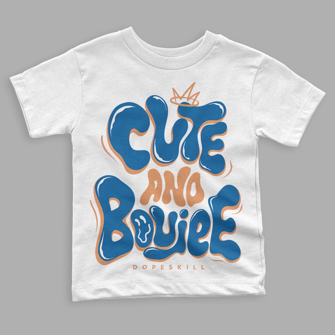 Jordan 3 Retro Wizards DopeSkill Toddler Kids T-shirt Cute and Boujee Graphic Streetwear - White