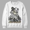 Jordan 4 Retro SE Craft Photon Dust DopeSkill Sweatshirt MOMM Bear Graphic Streetwear - White 