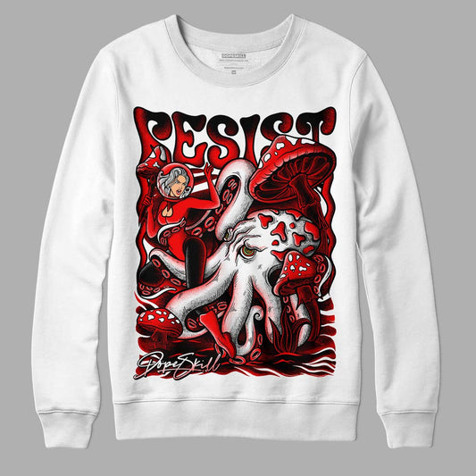 Chile Red 9s DopeSkill Sweatshirt Resist Graphic