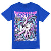 Hyper Royal 12s DopeSkill Hyper Royal T-shirt Resist Graphic