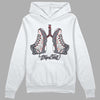 Fire Red 9s DopeSkill Hoodie Sweatshirt Breathe Graphic - White 