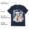 AJ 6 Midnight Navy DopeSkill T-shirt Money Is The Motive Graphic