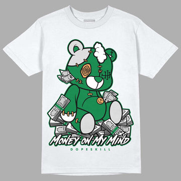 Nike SB x Jordan 4 “Pine Green” DopeSkill T-Shirt MOMM Bear Graphic Streetwear - White