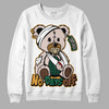 Safari Dunk Low DopeSkill Sweatshirt Hurt Bear Graphic - White 