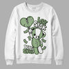 Jordan 4 Retro “Seafoam” DopeSkill Sweatshirt Love Sick Graphic Streetwear - White 