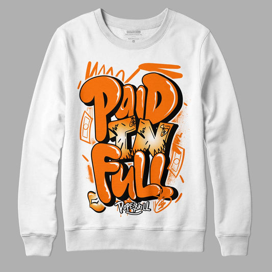 Wmns Dunk Low 'Magma Orange DopeSkill Sweatshirt New Paid In Full Graphic Streetwear - White