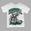 Gorge Green 1s DopeSkill Toddler Kids T-shirt Sick Bear Graphic - white 