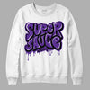 PURPLE Collection DopeSkill Sweatshirt Super Sauce Graphic - White 