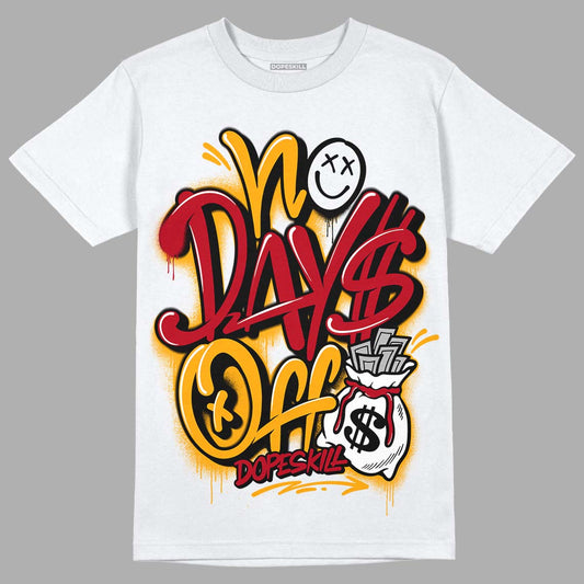 Cardinal 7s DopeSkill T-Shirt No Days Off Graphic - White 