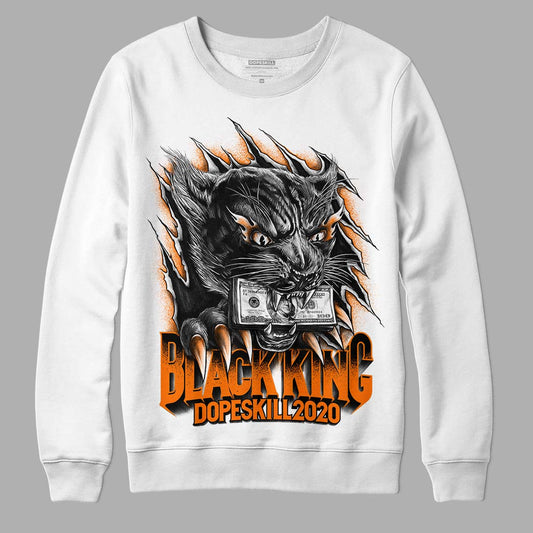 Wmns Dunk Low 'Magma Orange DopeSkill Sweatshirt Black King Graphic Streetwear - White