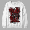 Jordan 12 x A Ma Maniére DopeSkill Sweatshirt New Paid In Full Graphic Streetwear - White 