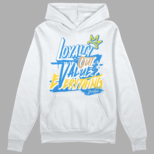 SB Dunk Low Homer DopeSkill Hoodie Sweatshirt LOVE Graphic - White