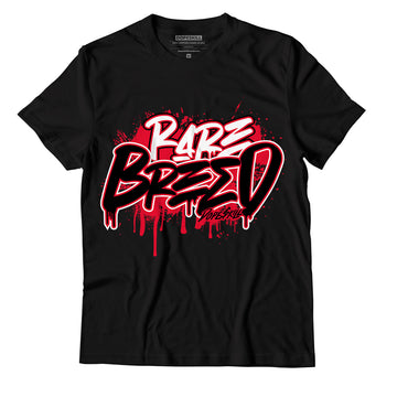 Red Black White DopeSkill T-Shirt Rare Breed Graphic