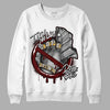 Jordan 12 x A Ma Maniére DopeSkill Sweatshirt Takin No L's Graphic Streetwear - White 