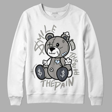 Jordan 6 Retro Cool Grey DopeSkill Sweatshirt BEAN  Graphic Streetwear - White 