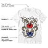 AJ 4 Sail Canvas DopeSkill T-Shirt New Double Bear Graphic