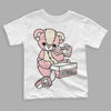 Jordan 1 High OG WMNS Washed Pink DopeSkill Toddler Kids T-shirt Sneakerhead BEAR Graphic Streetwear - White