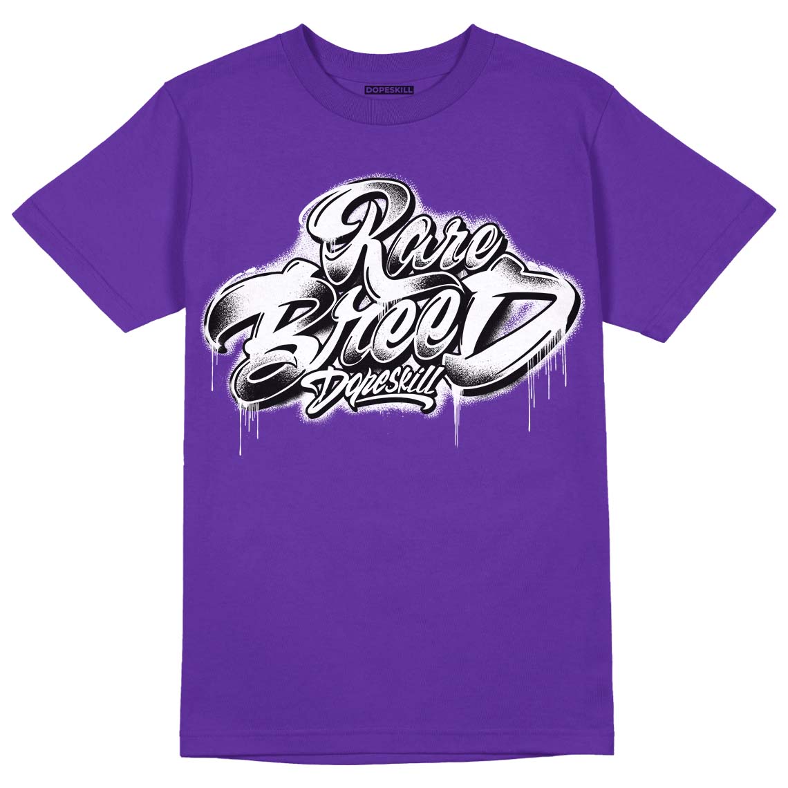 Court Purple 13s DopeSkill Purple T-shirt Rare Breed Type Graphic