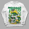 Dunk Low Reverse Brazil DopeSkill Long Sleeve T-Shirt Trippin Graphic - White