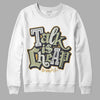 Jade Horizon 5s DopeSkill Sweatshirt Talk Is Chip Graphic - White 