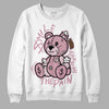 Dunk Low Teddy Bear Pink DopeSkill Sweatshirt BEAN Graphic - White 